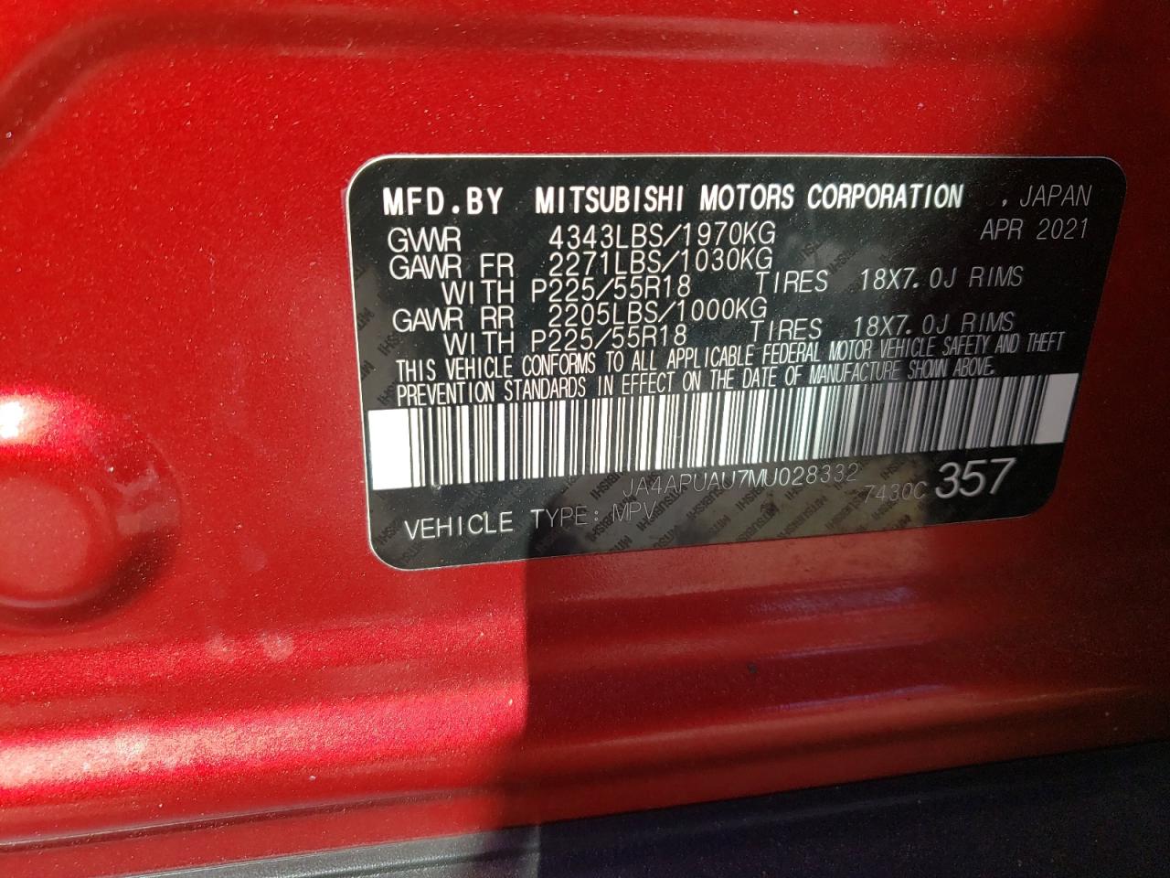2021 Mitsubishi Outlander - Image 16