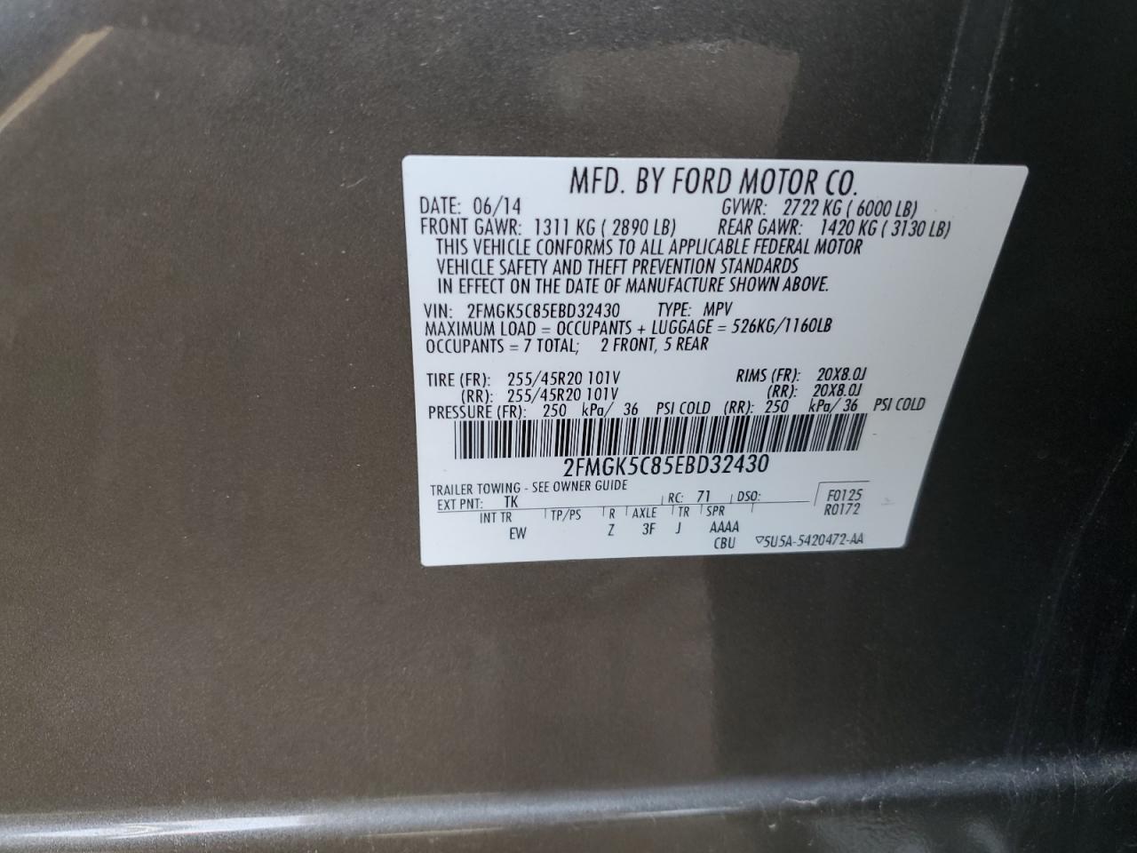 2014 Ford Flex - Image 13