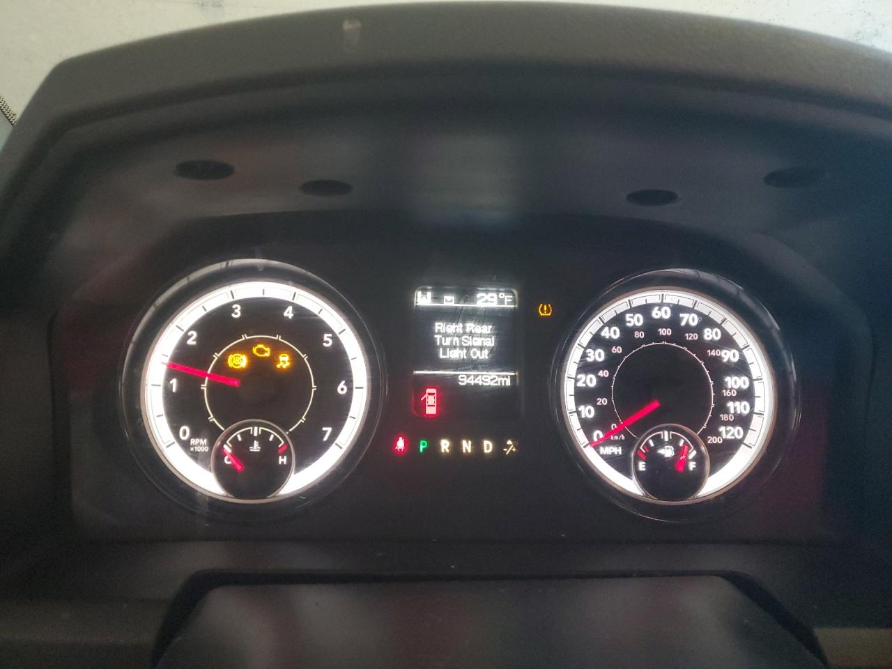 2019 Ram 1500 Classic Tradesman VIN: 1C6RR7FG4KS595170 Lot: 46192205