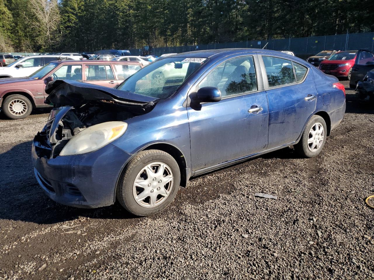 2012 Nissan Versa S на продаже в Graham, WA - Front End