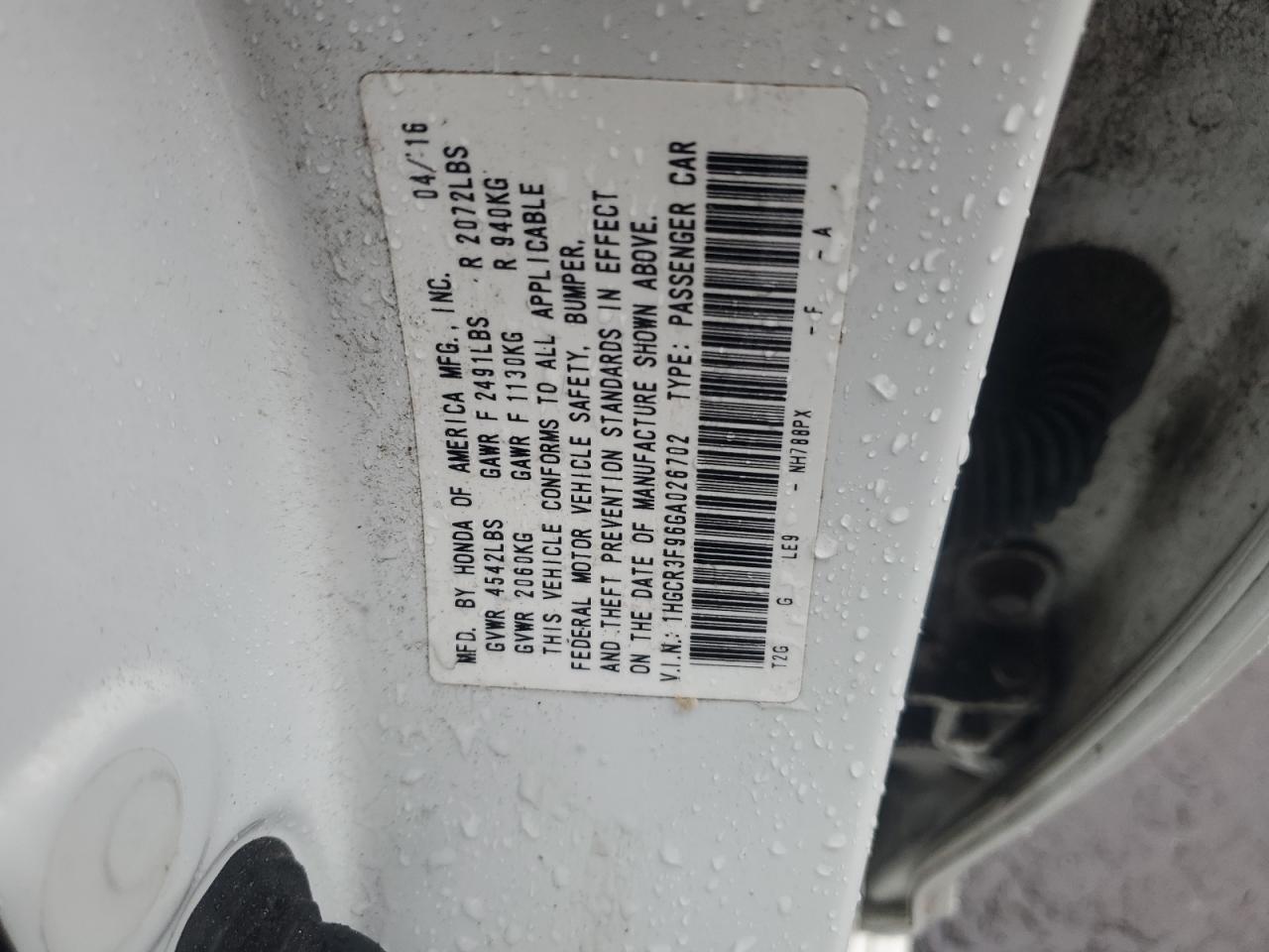 2016 Honda Accord - Image 14