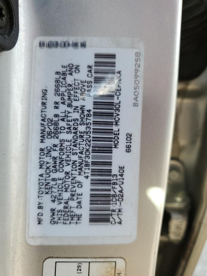 2002 Toyota Camry - Image 12
