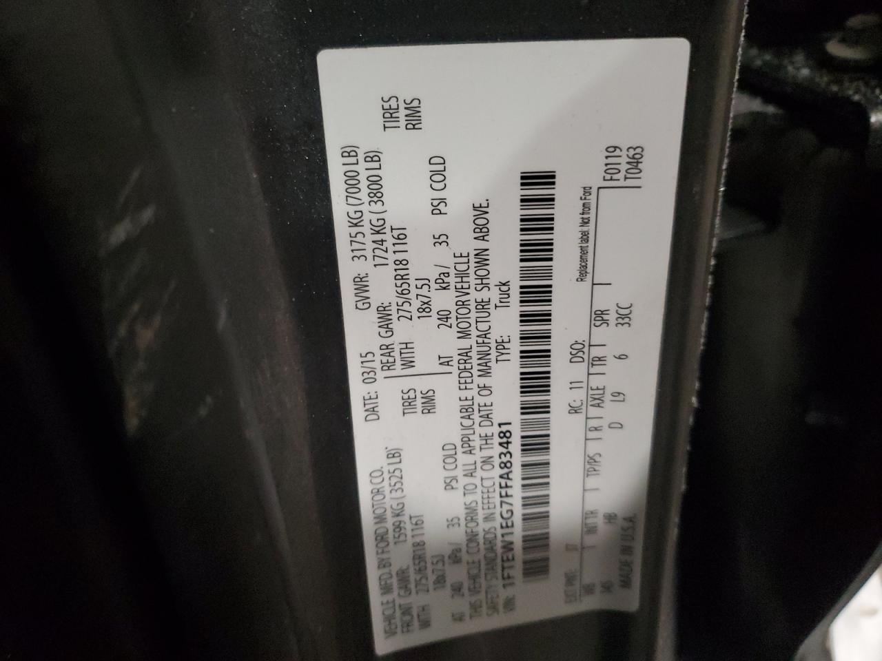2015 Ford F-150 - Image 12