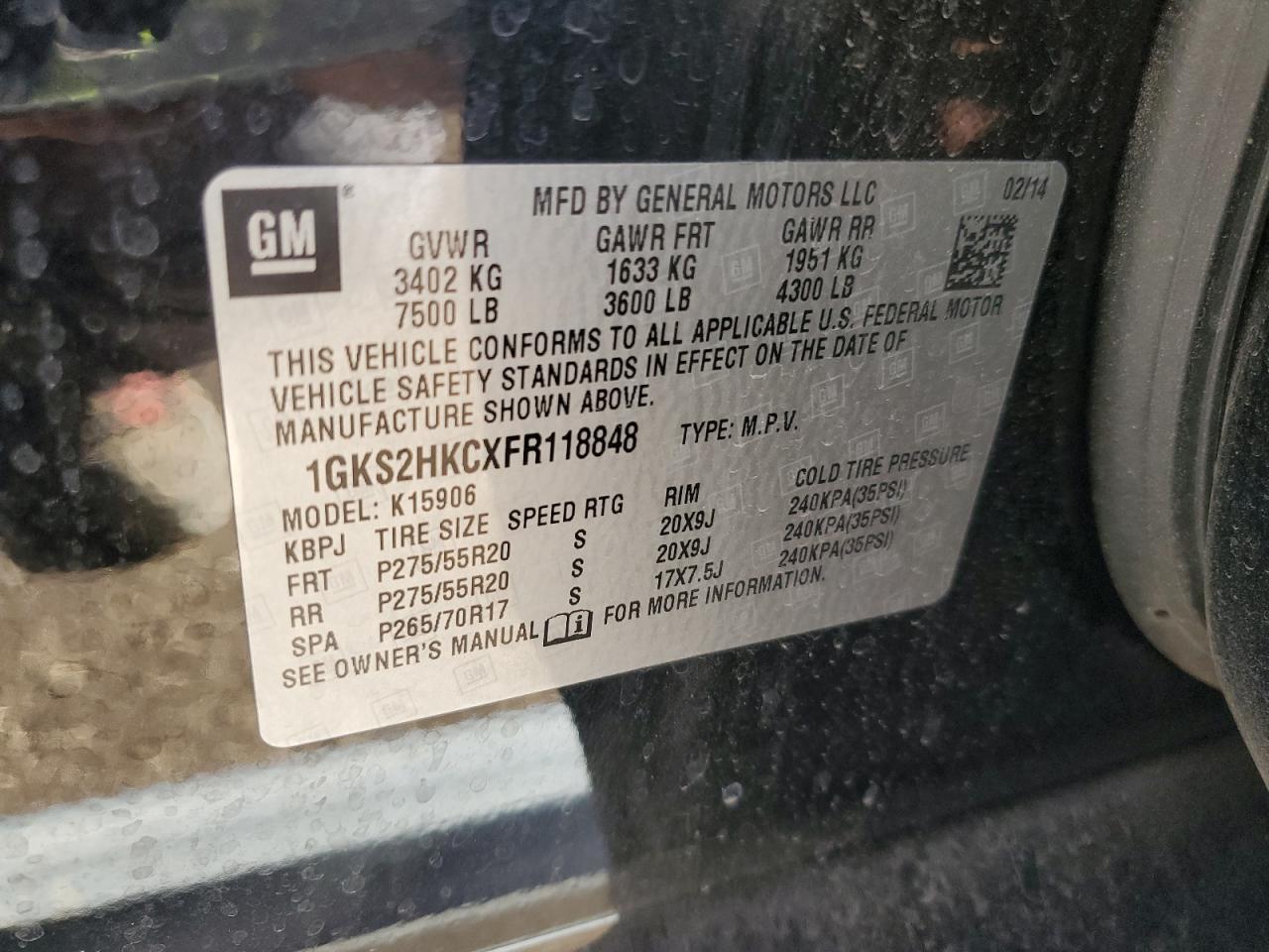 2015 GMC Yukon - Image 13