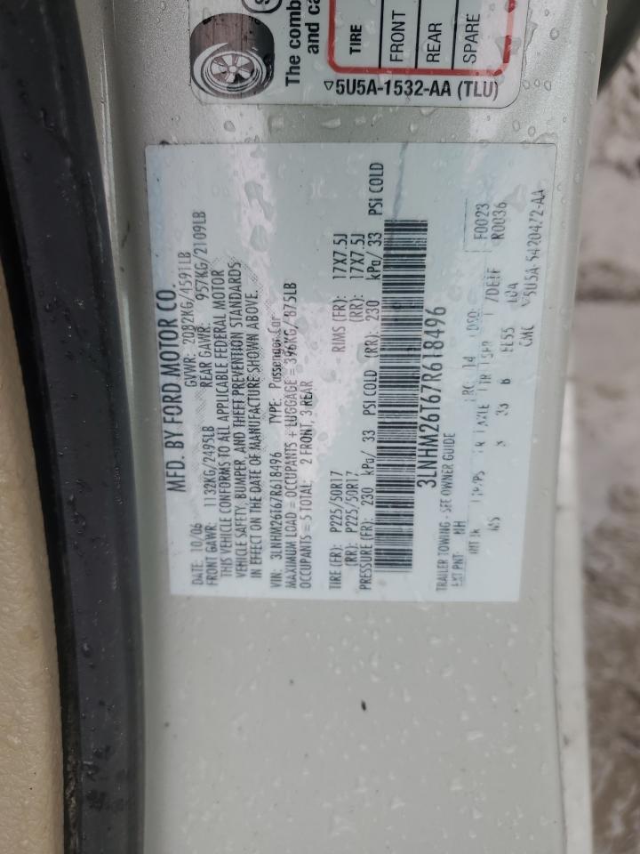 2007 Lincoln MKZ - Image 12