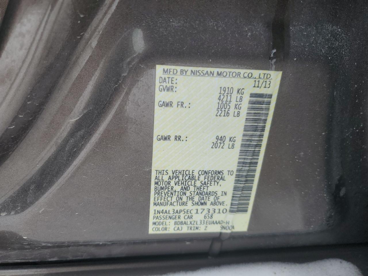 2014 Nissan Altima - Image 12