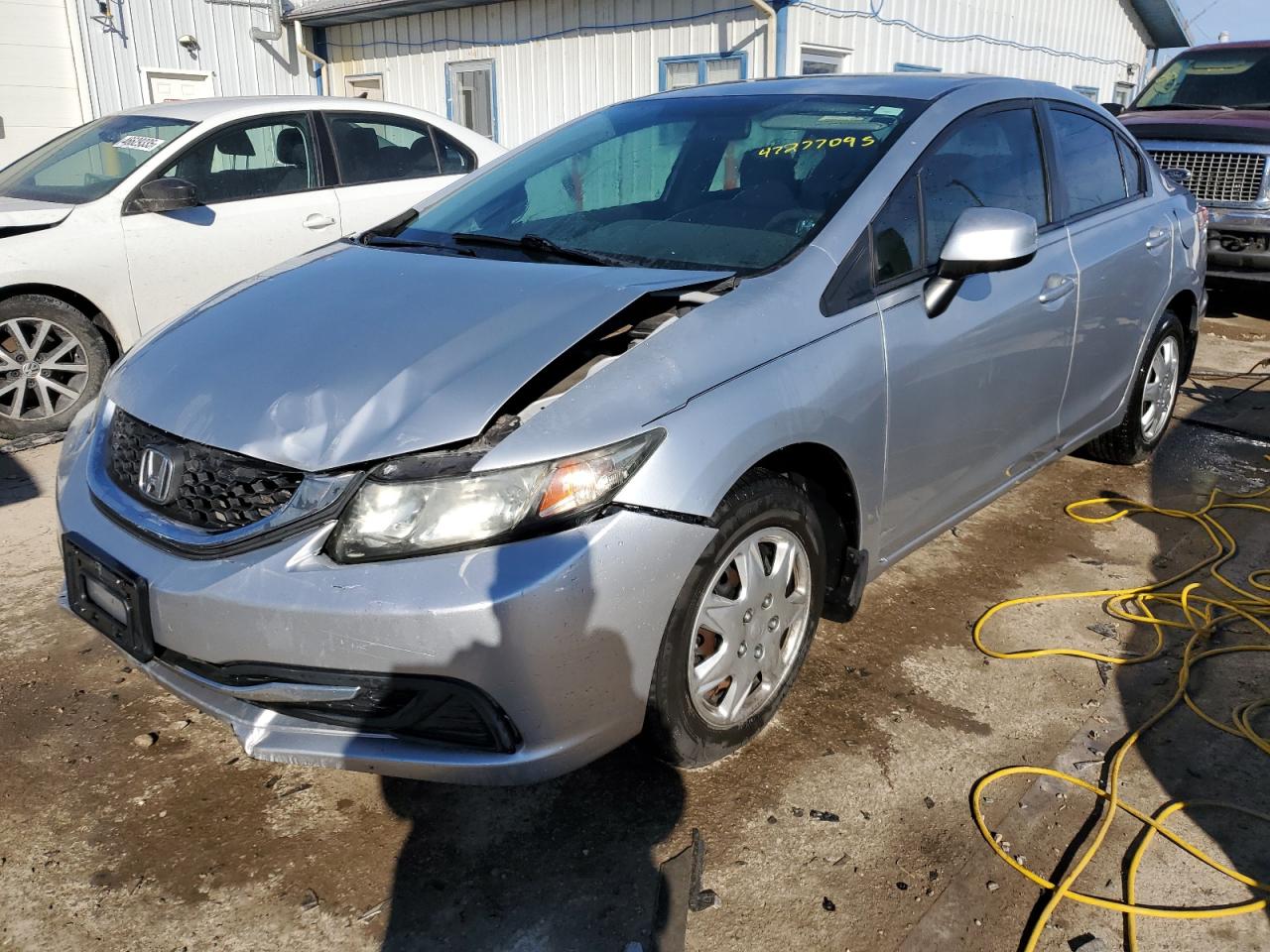 2013 Honda Civic Lx იყიდება Pekin-ში, IL - Front End