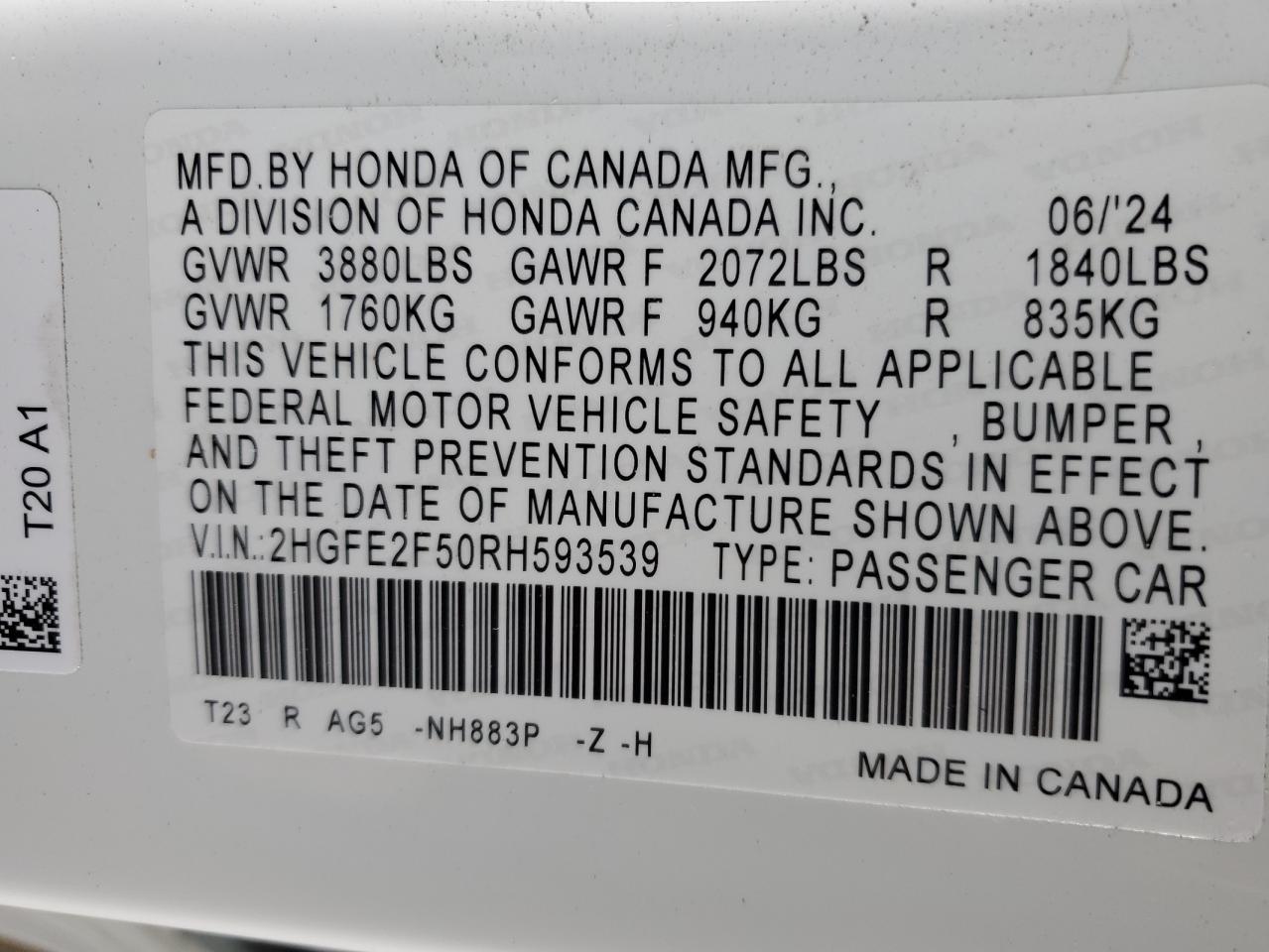 2024 Honda Civic - Image 12