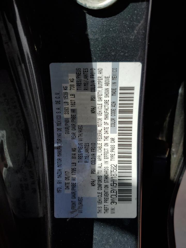 3MYDLBYV5HY187582 TOYOTA YARIS 2017