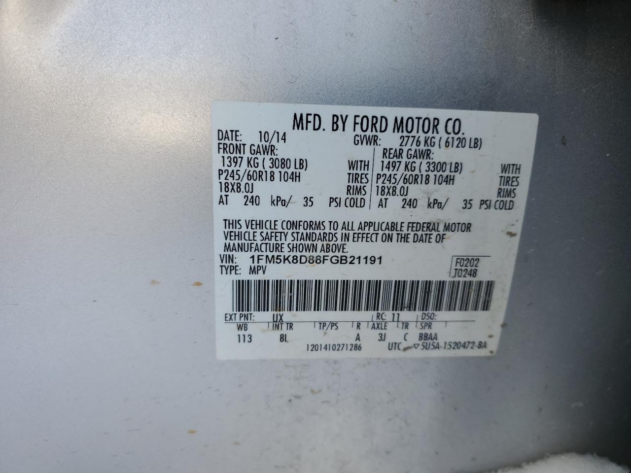 2015 Ford Explorer - Image 13
