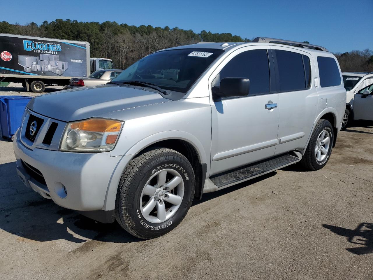 2013 Nissan Armada Sv للبيع في Florence، MS - Rear End