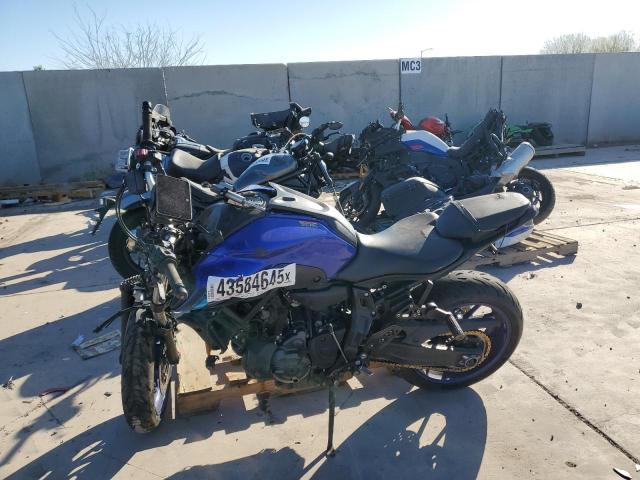  YAMAHA MT07 2023 Синий