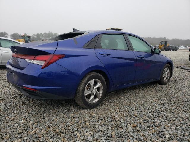  HYUNDAI ELANTRA 2021 Синий