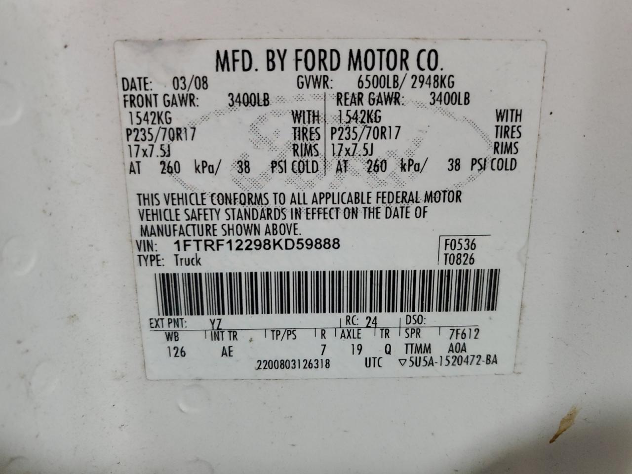 2008 Ford F-150 - Image 12