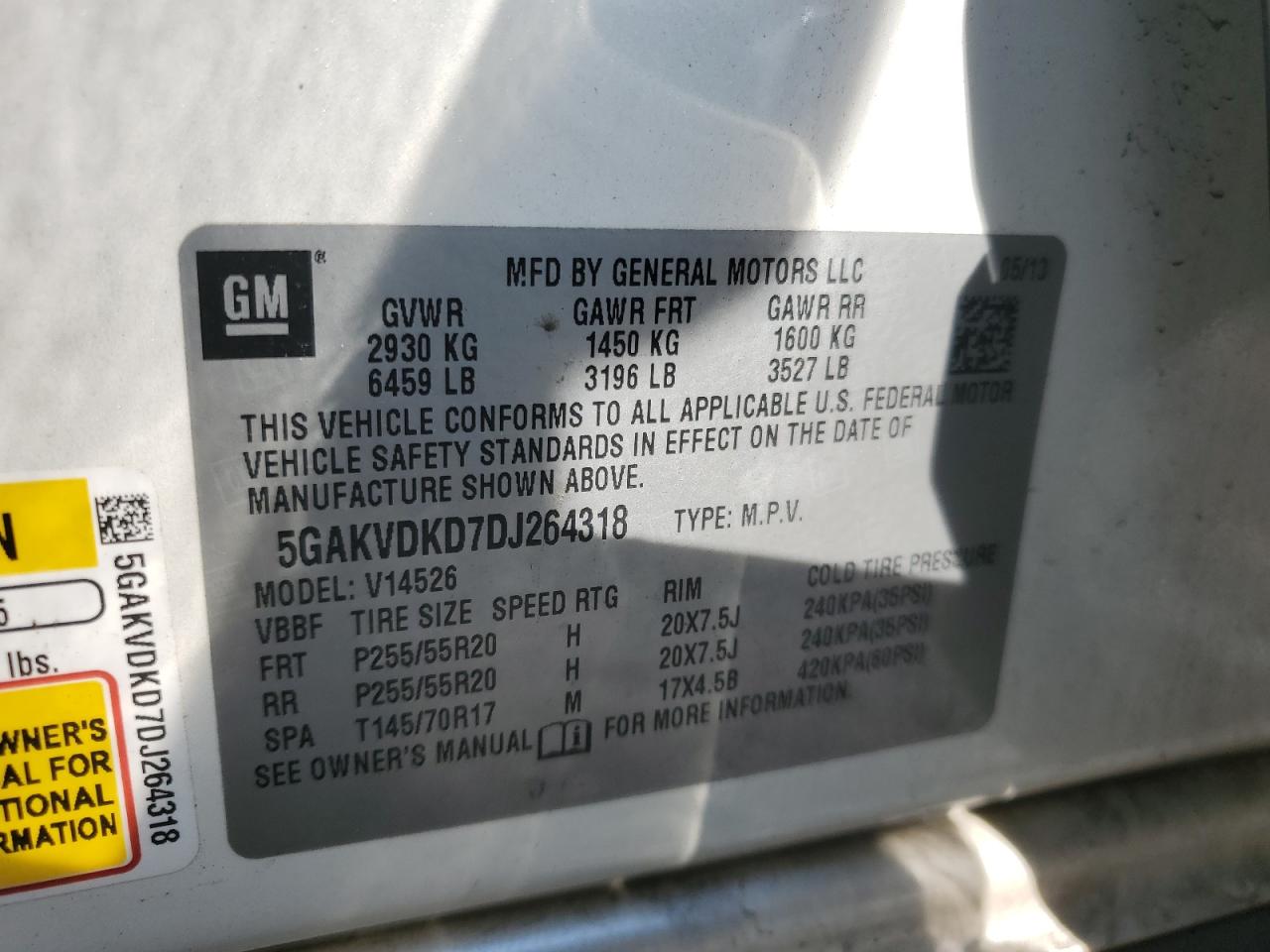 2013 Buick Enclave - Image 13