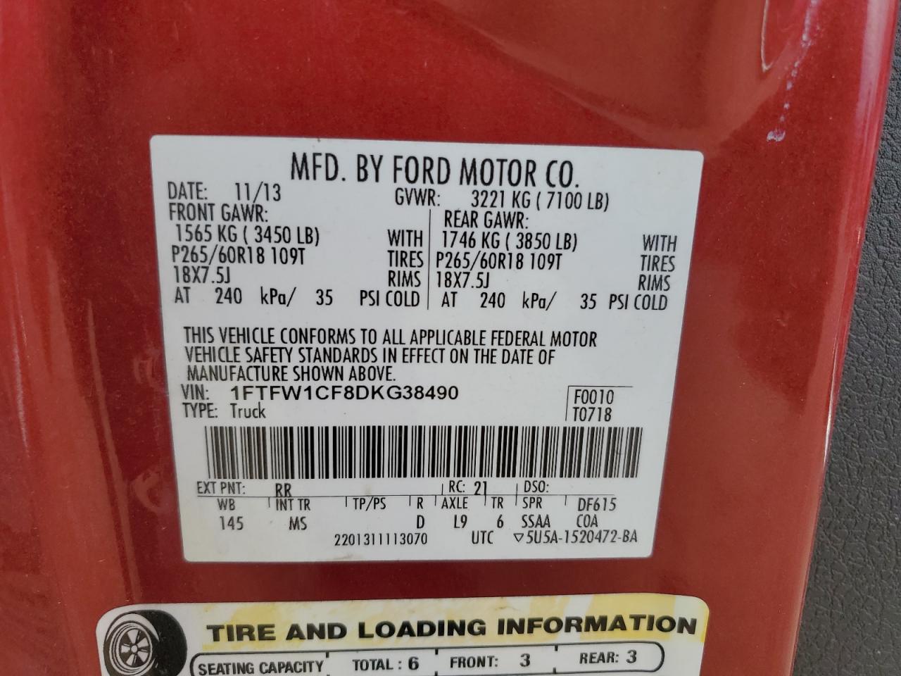 2013 Ford F-150 - Image 12