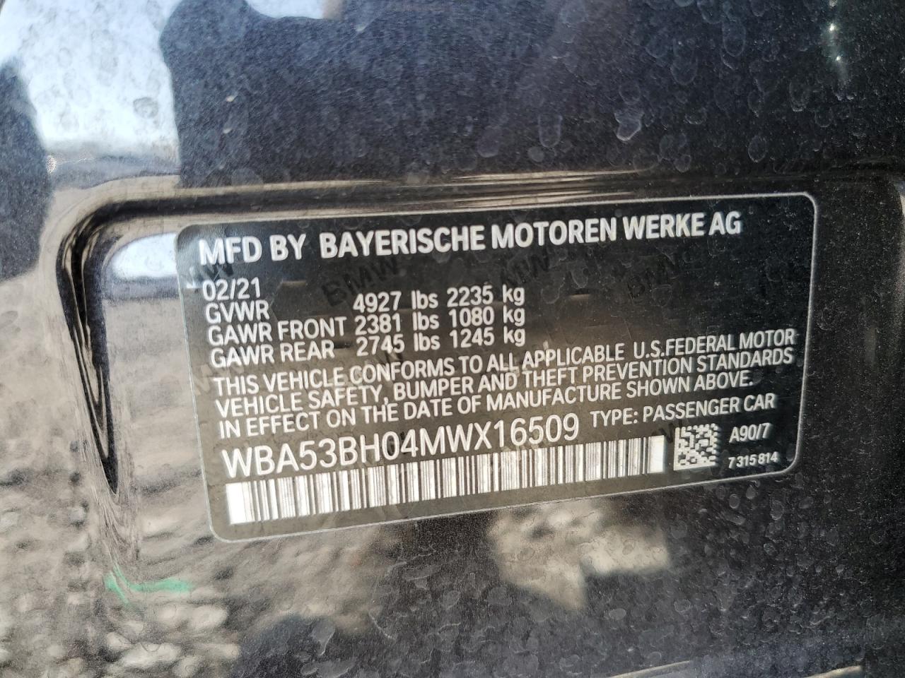 2021 BMW 5er - Image 14