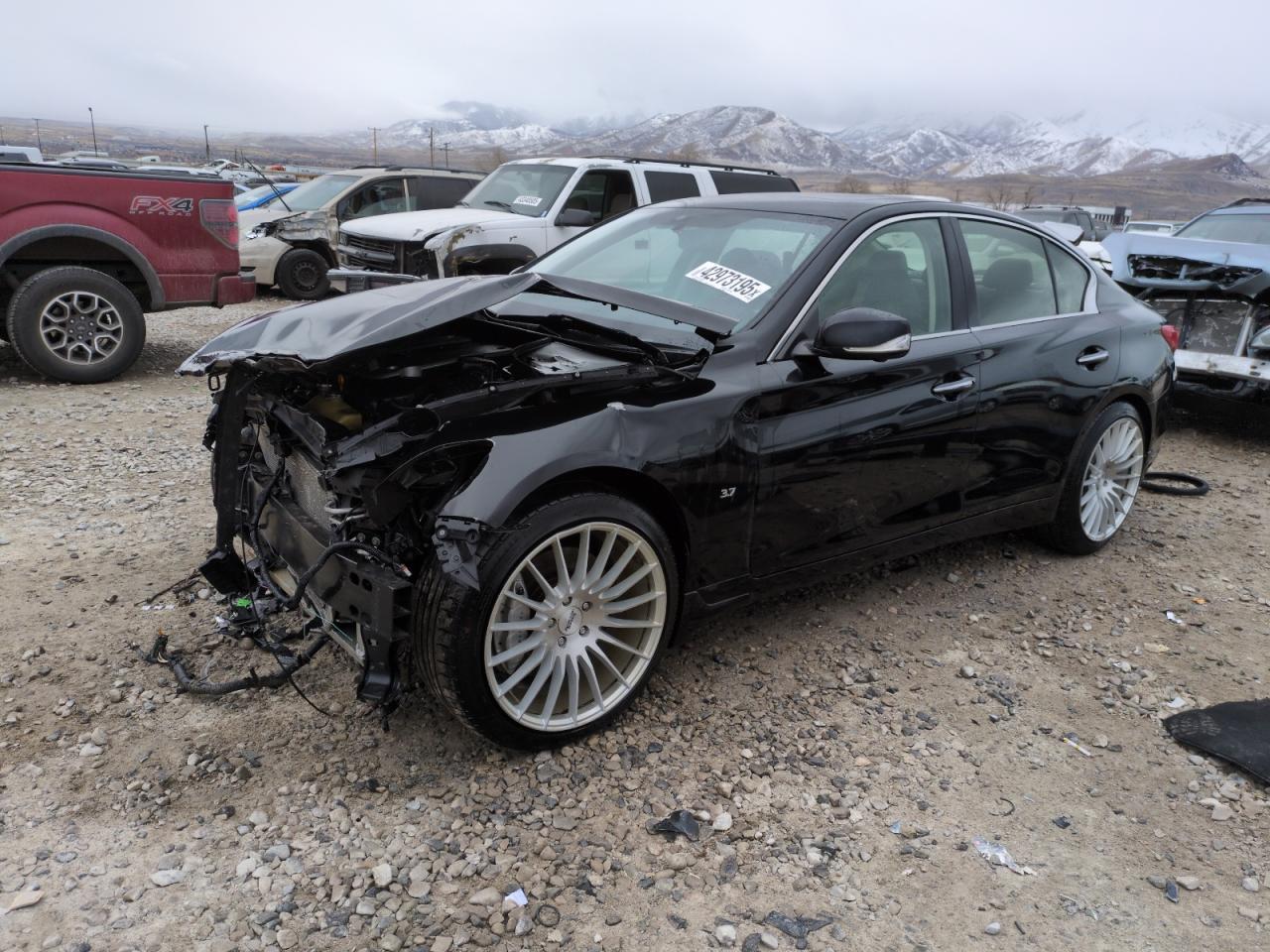 2015 Infiniti Q50 Base zu verkaufen in Magna, UT - Front End