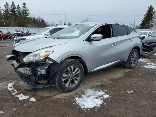 2016 NISSAN MURANO S for sale at Copart ON - TORONTO