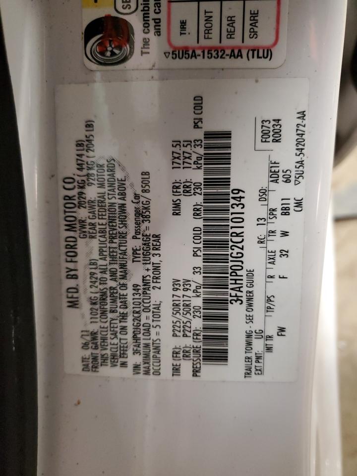 2012 Ford Fusion - Image 12