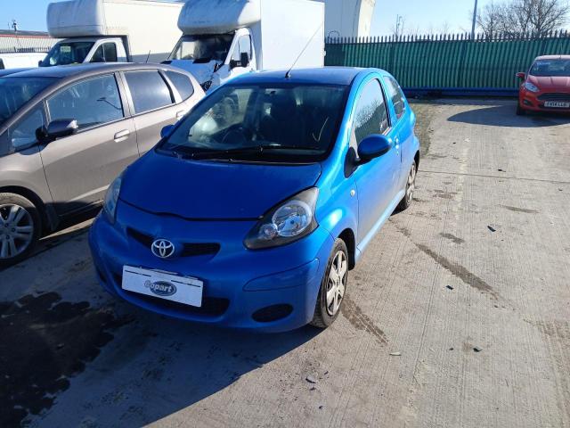 2010 TOYOTA AYGO BLUE for sale at Copart SANDTOFT