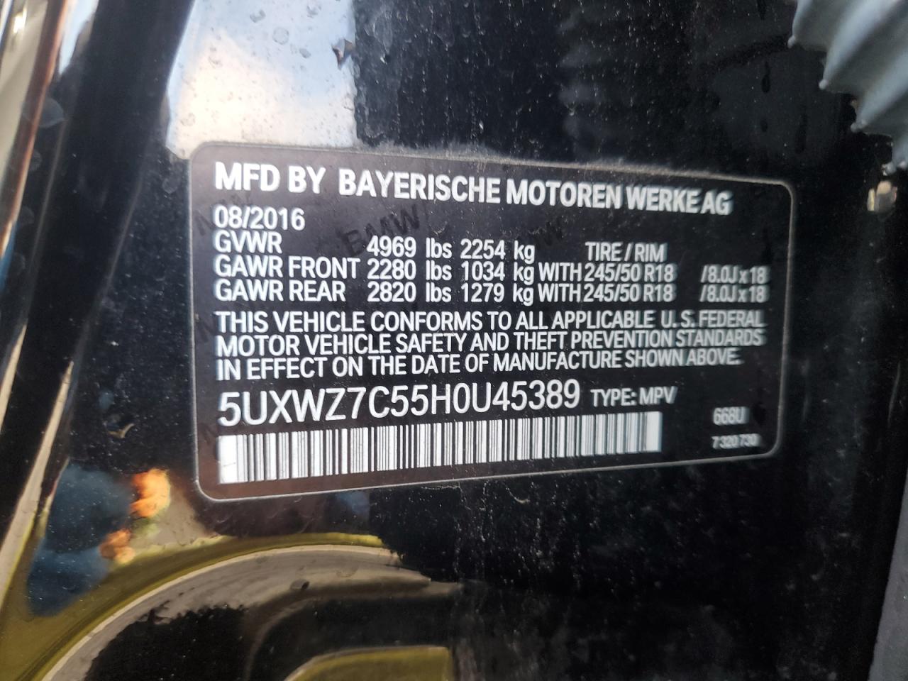 2017 BMW X3 - Image 15