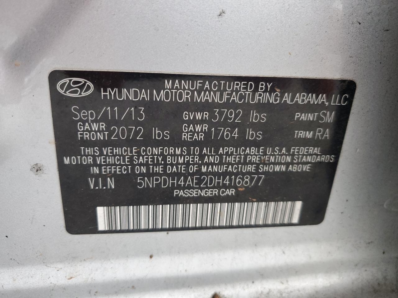2013 Hyundai Elantra - Image 14