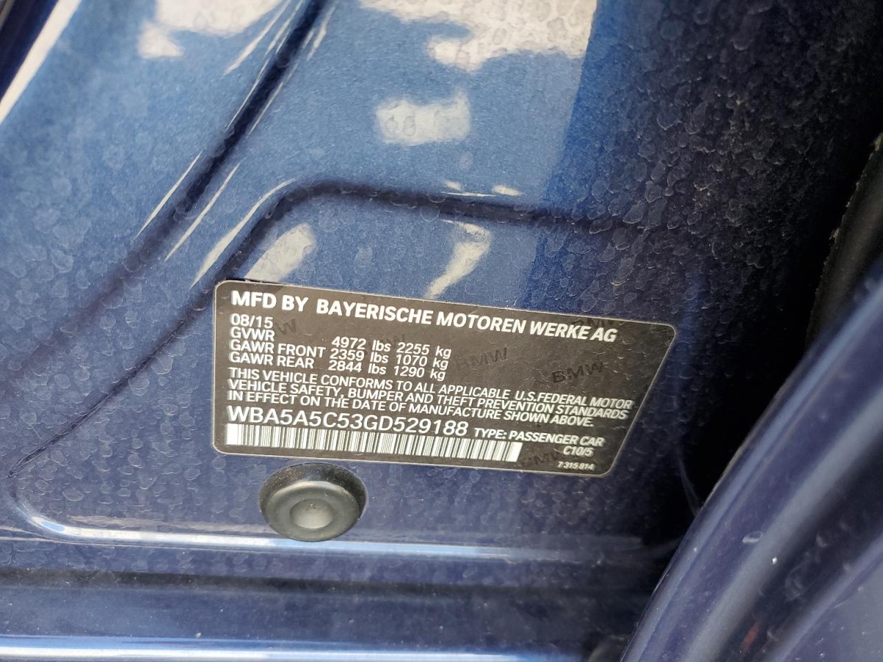 2016 BMW 5er - Image 14