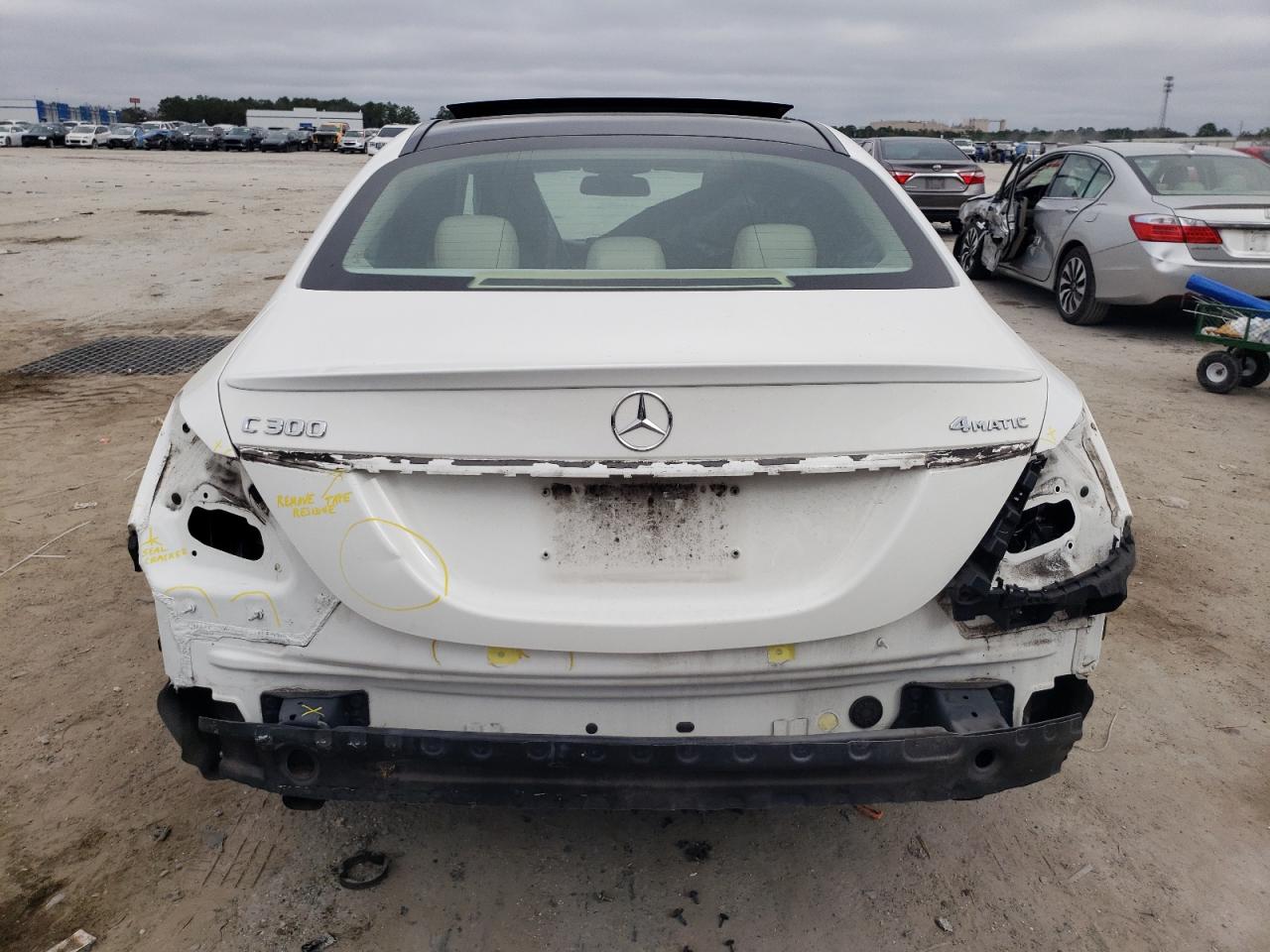 2017 Mercedes-Benz C 300 4Matic VIN: 55SWF4KB3HU217195 Lot: 43462405