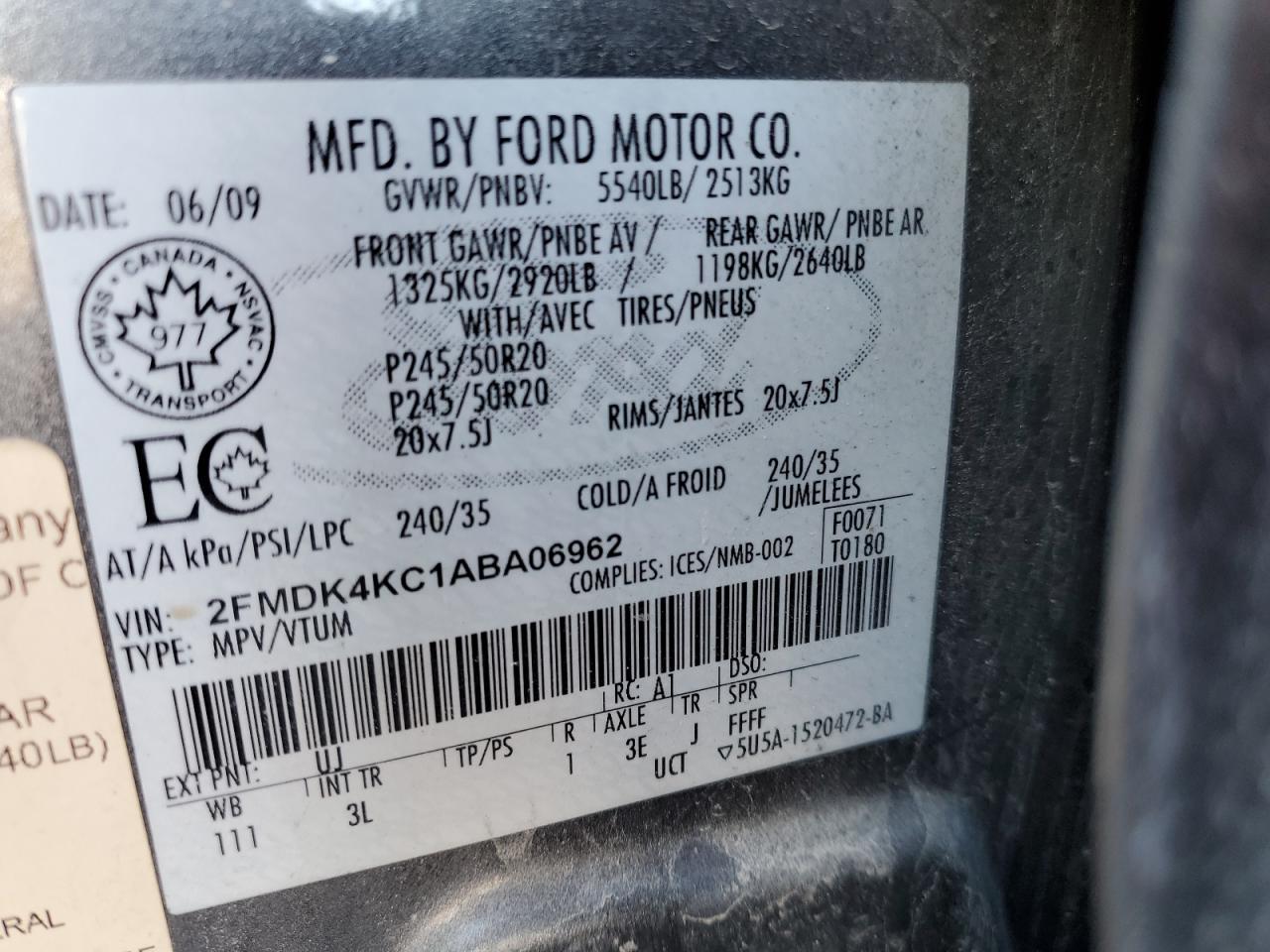 2010 Ford Edge - Image 15