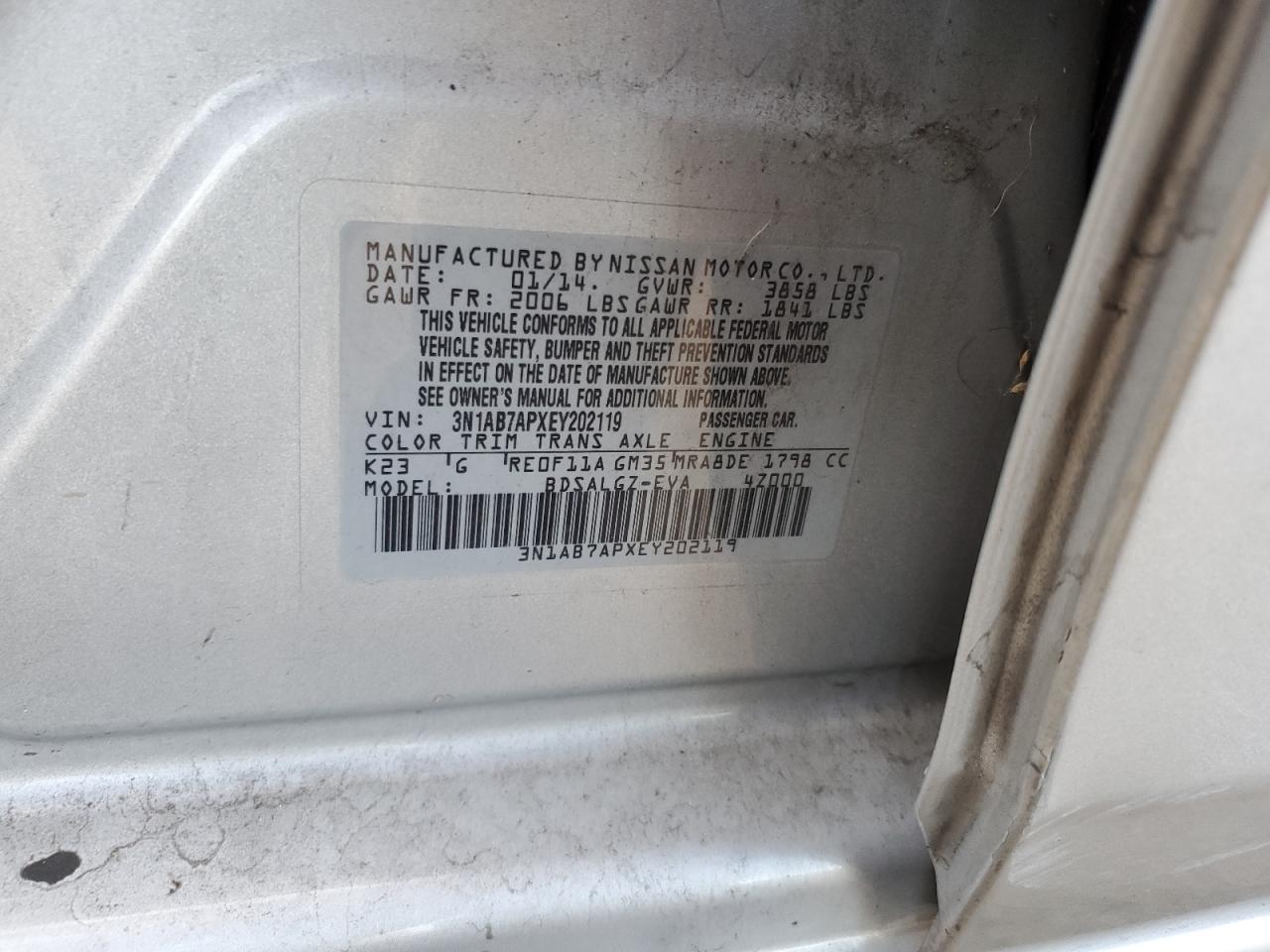 2014 Nissan Sentra - Image 14