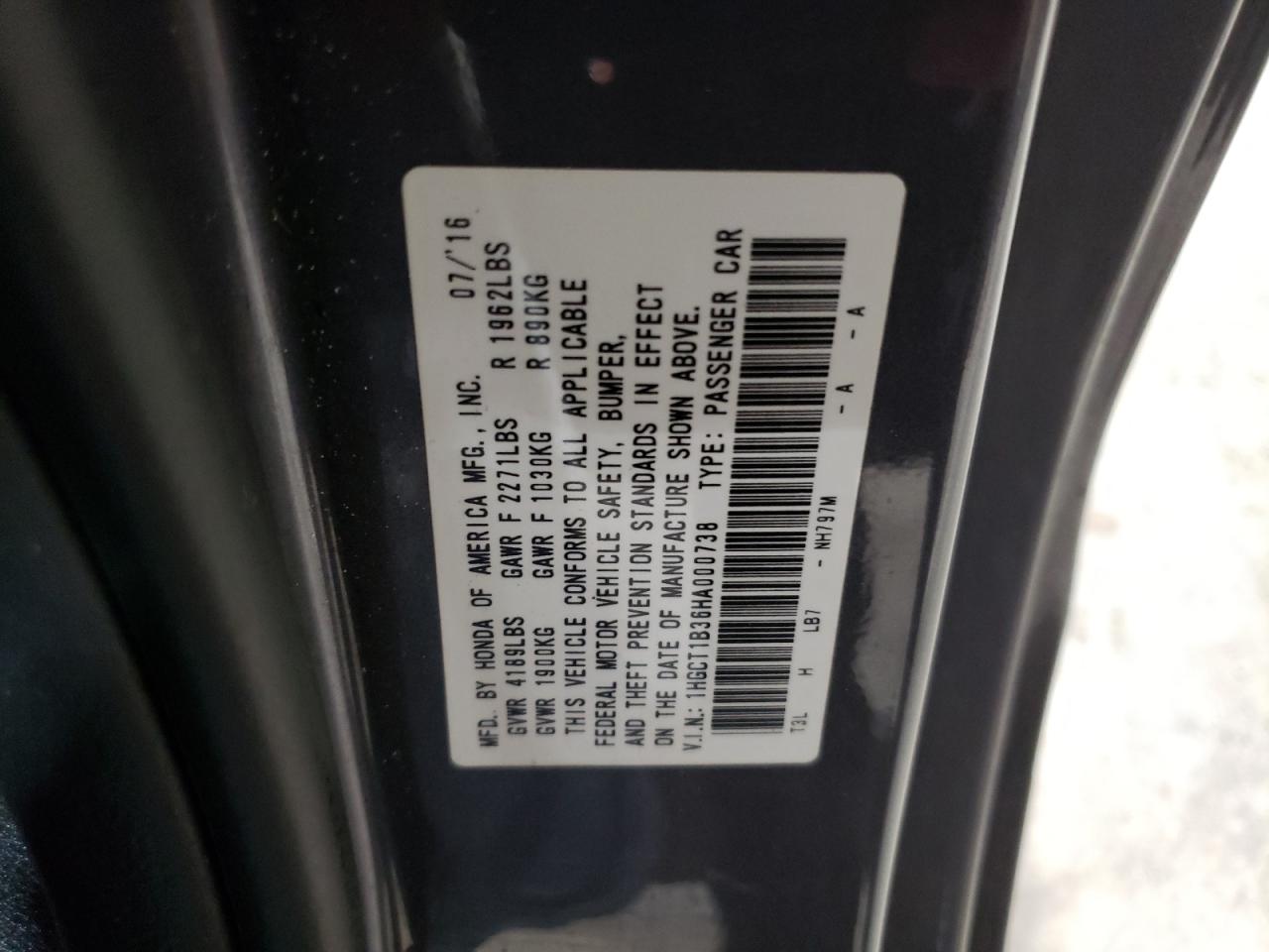 2017 Honda Accord - Image 12