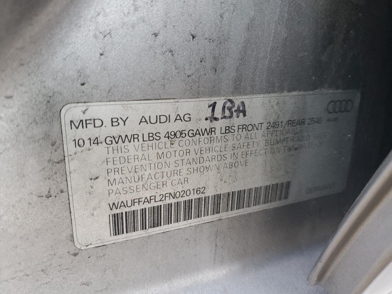 2015 Audi A4 - Image 13