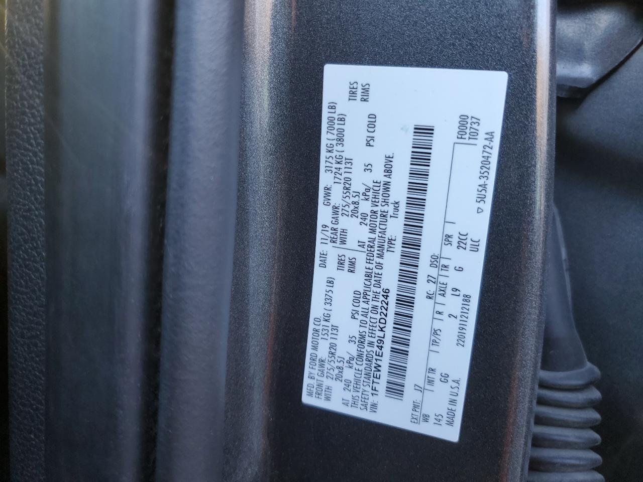 2020 Ford F-150 - Image 12