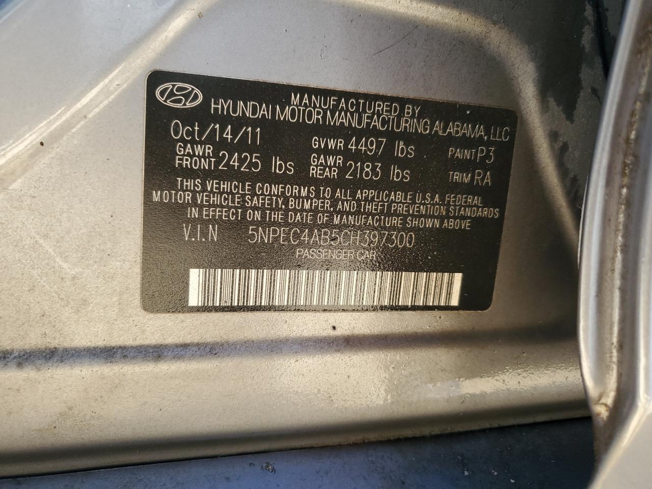2012 Hyundai Sonata - Image 13