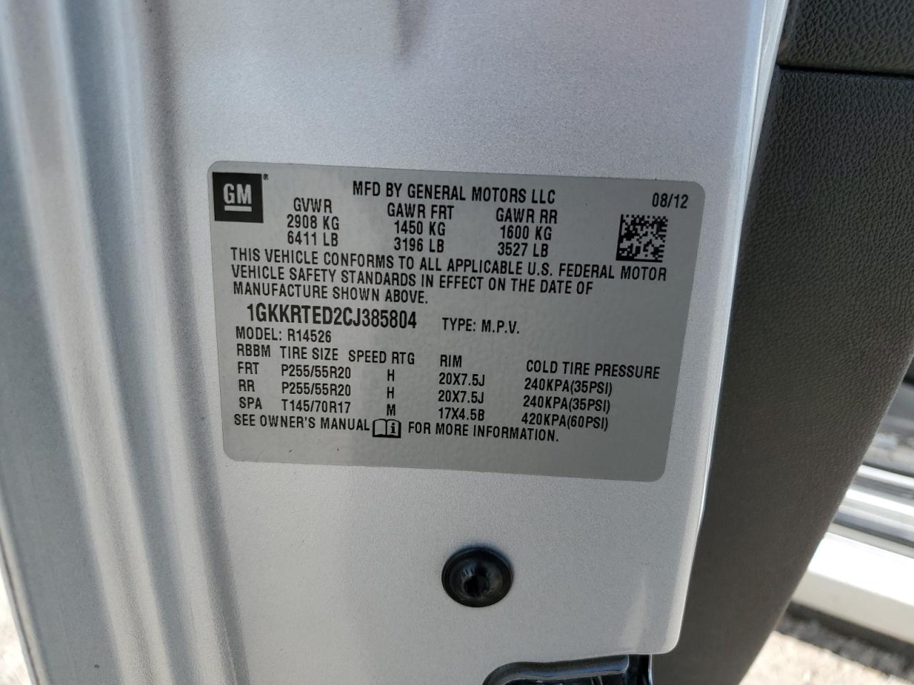 2012 GMC Acadia - Image 14