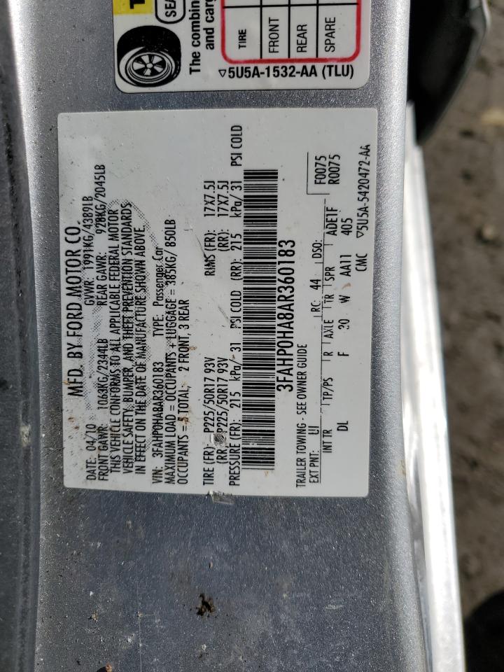 2010 Ford Fusion - Image 12
