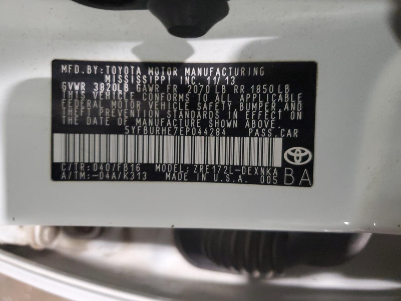 2014 Toyota Corolla - Image 13