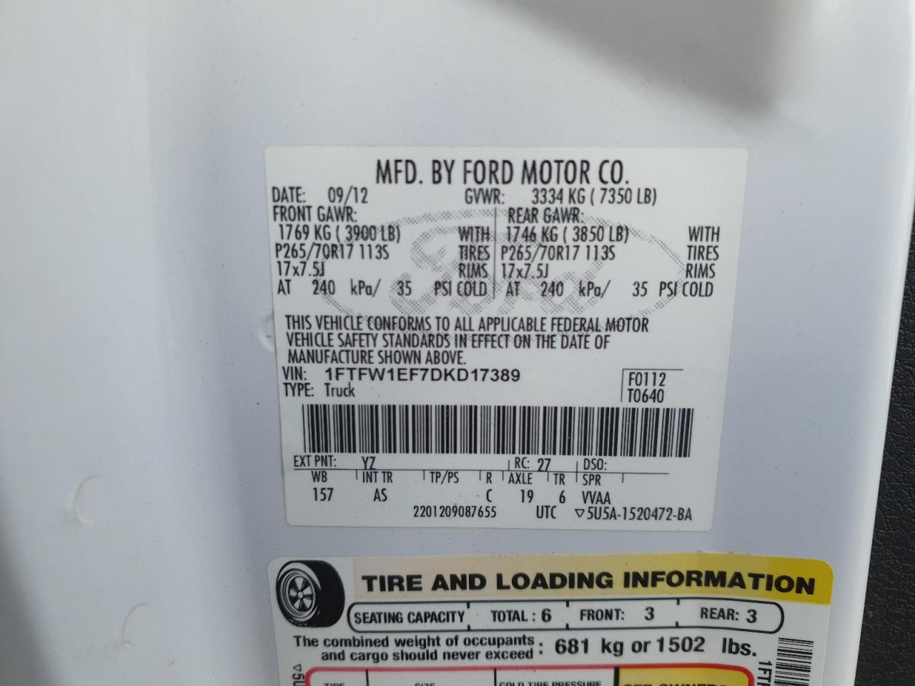 2013 Ford F-150 - Image 12
