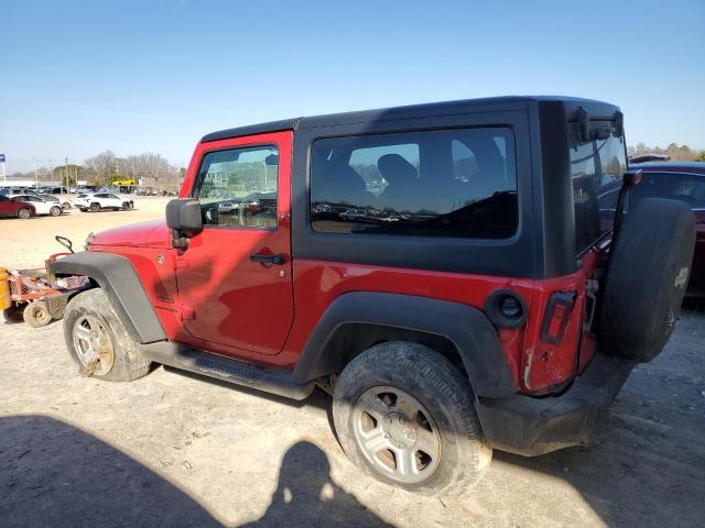  JEEP WRANGLER 2013 Czerwony