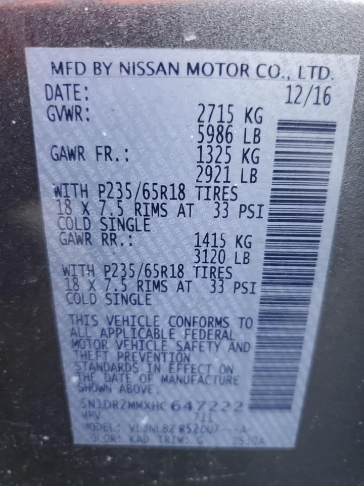 2017 Nissan Pathfinder - Image 13