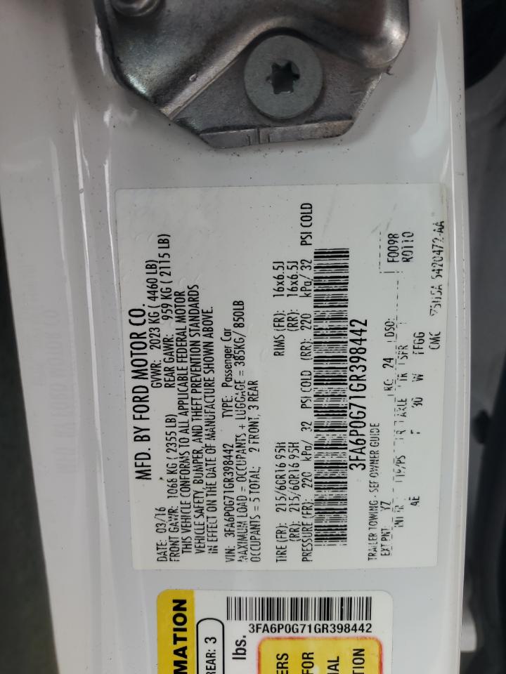 2016 Ford Fusion - Image 12