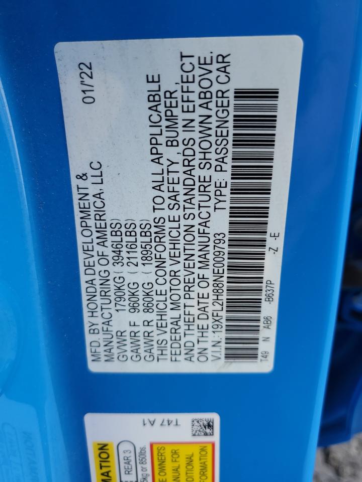 2022 Honda Civic - Image 12