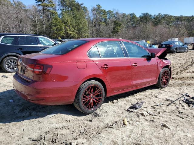  VOLKSWAGEN JETTA 2017 Czerwony