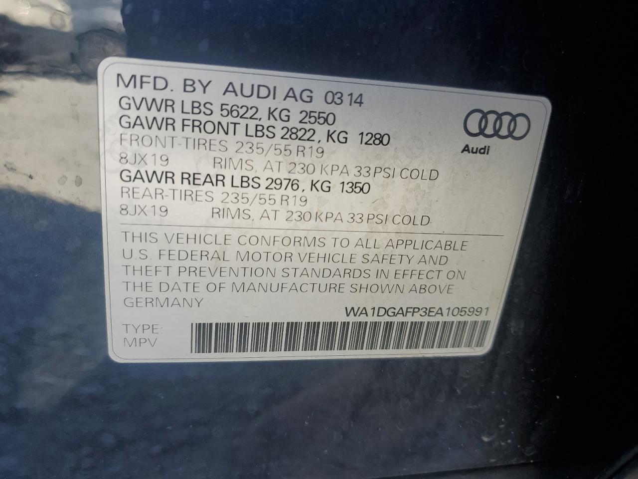 2014 Audi Q5 - Image 13