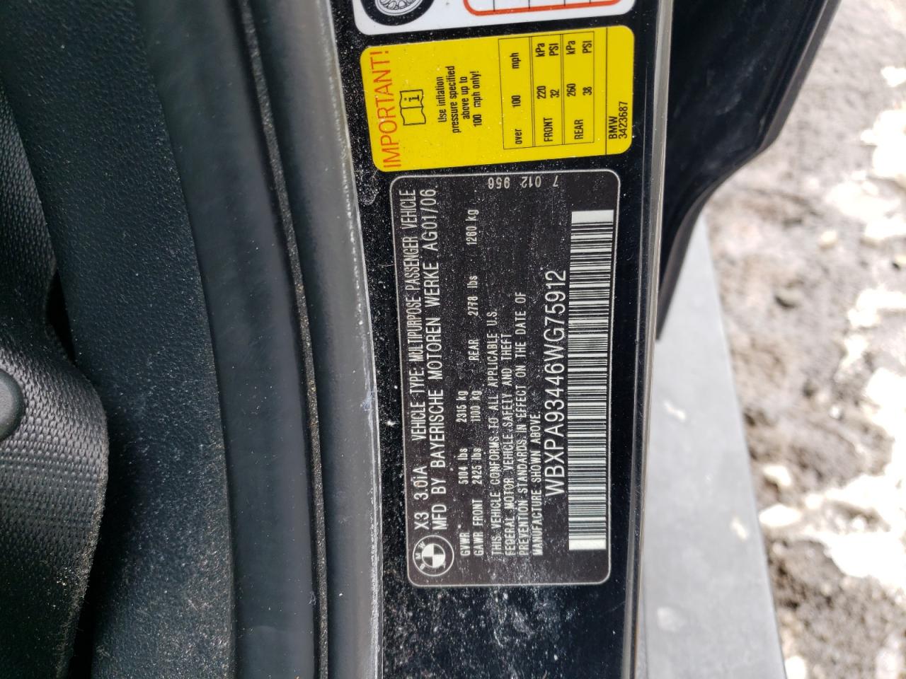 2006 BMW X3 - Image 15