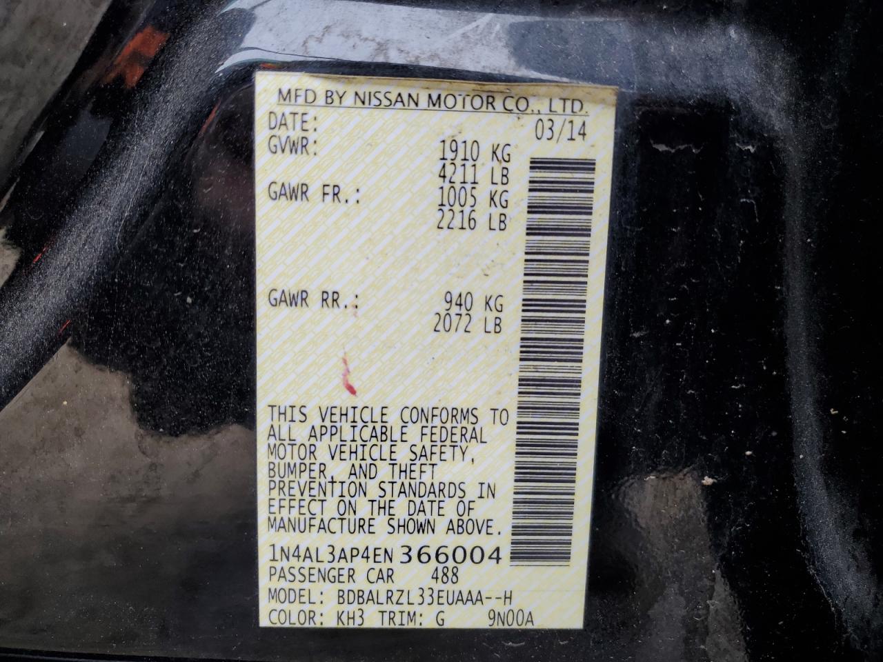 2014 Nissan Altima - Image 12