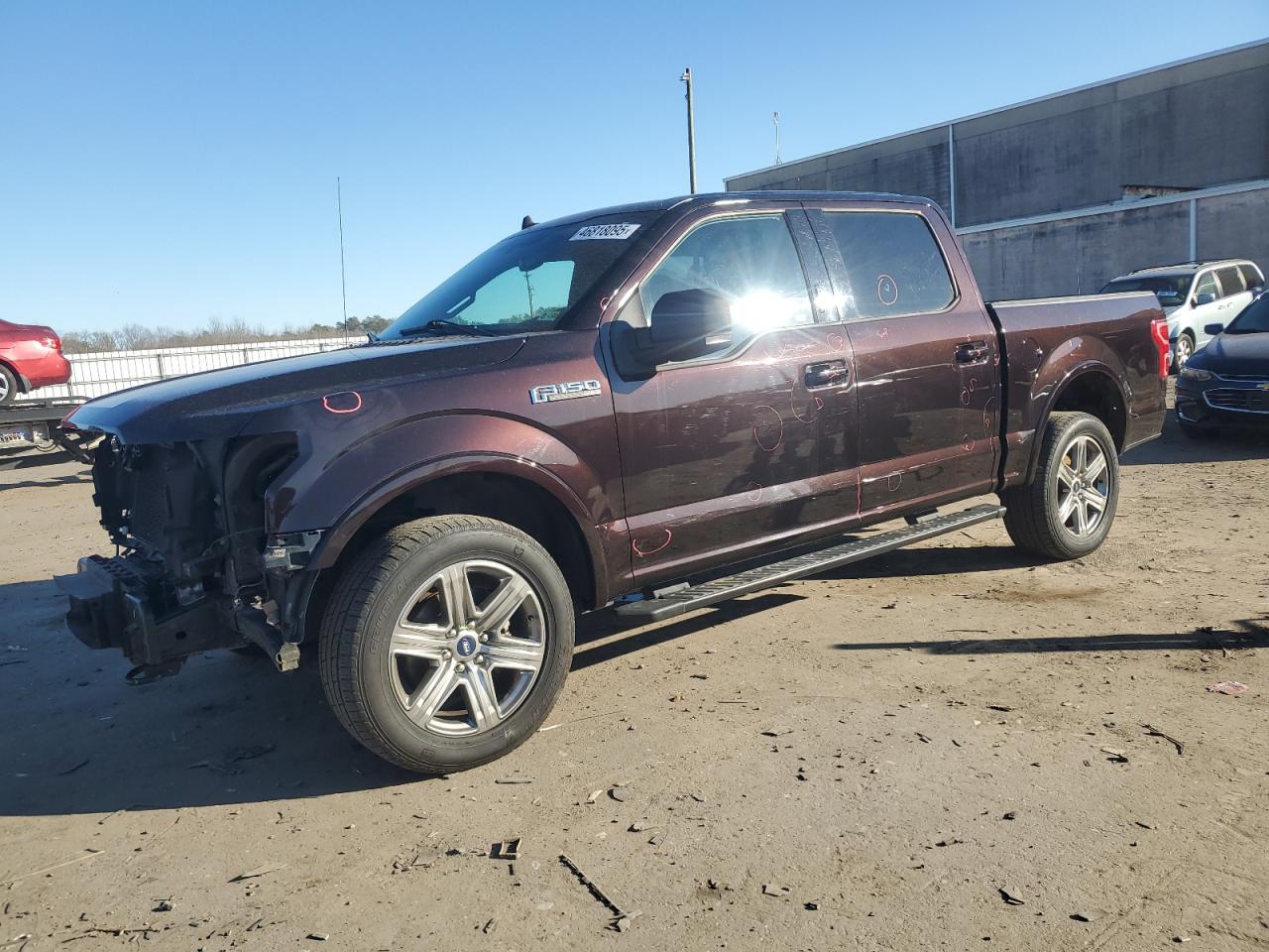 2018 Ford F150 Supercrew en Venta en Fredericksburg, VA - Rear End