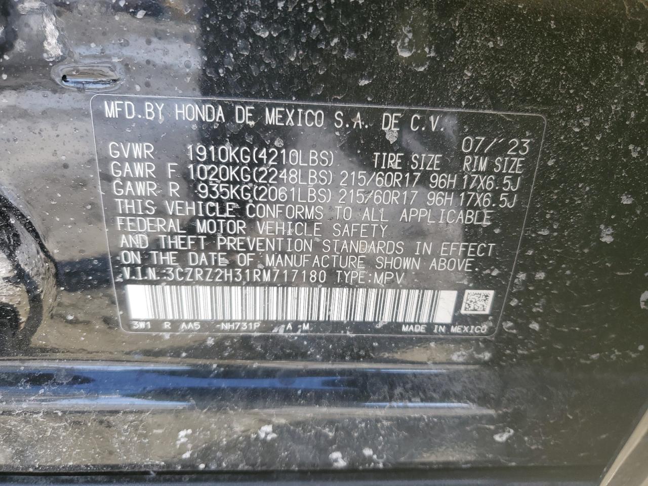2024 Honda HR-V - Image 15