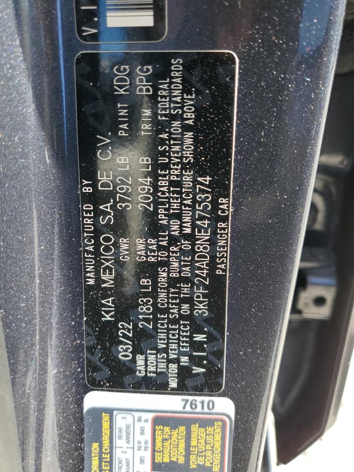 2022 Kia Forte - Image 12